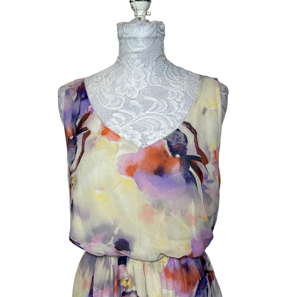 Show Me Your Mumu Floral Kendall Slit Maxi Dress Women Medium Weddings Prom - Picture 6 of 11